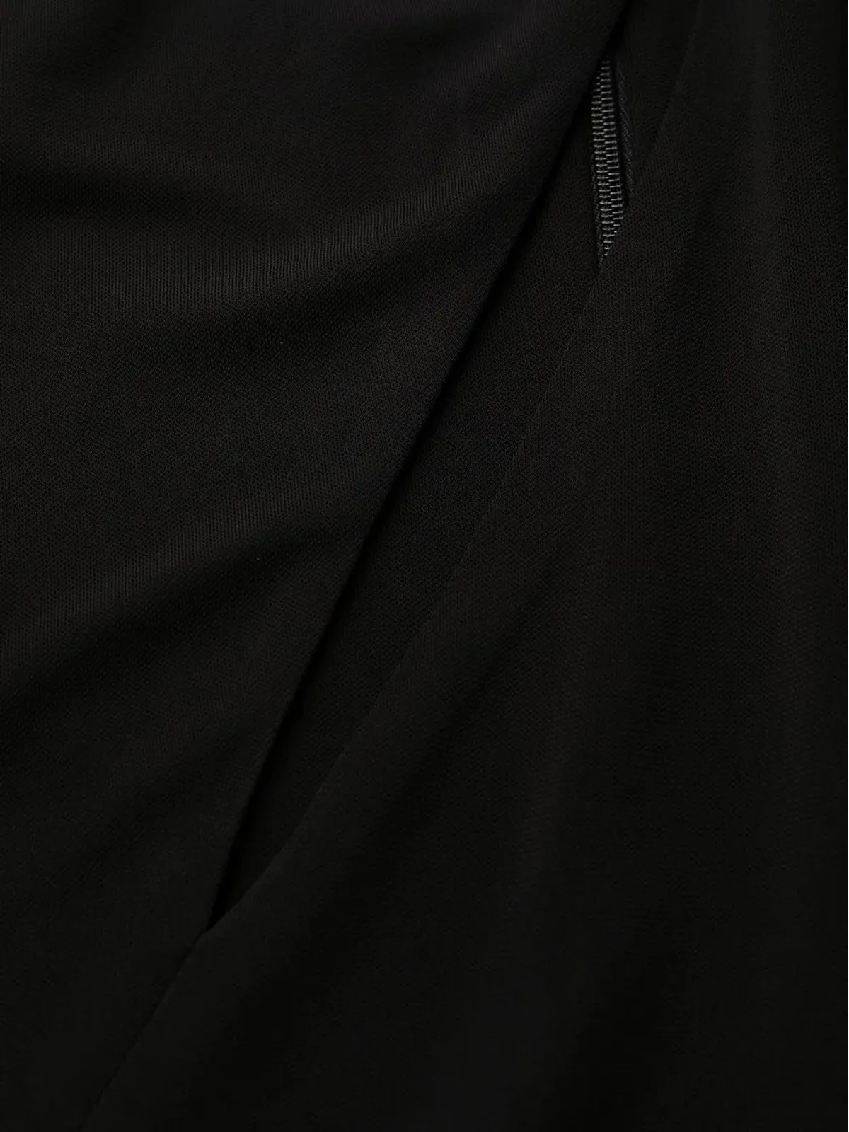 Versace カットアウト長袖ドレス（ブラック） - 画像5