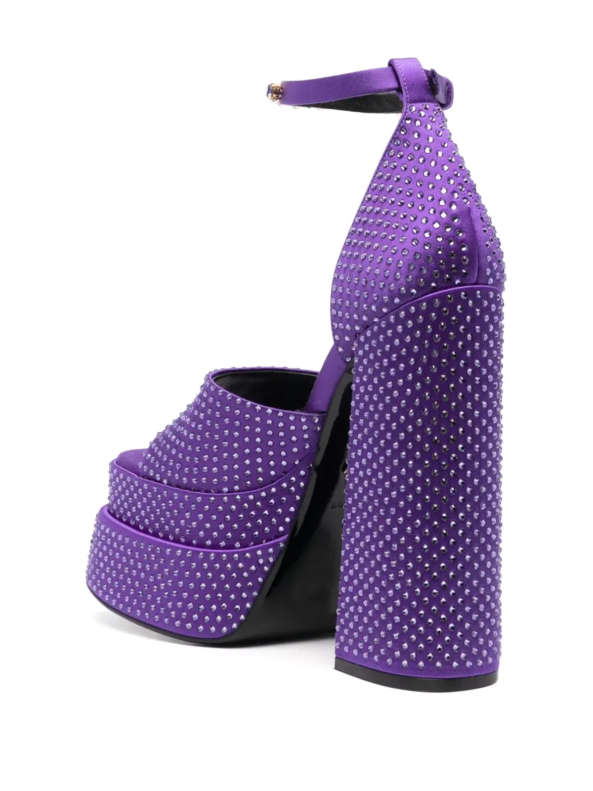 Versace メデュス アエビタス プラットフォームサンダル - Purple - 画像3