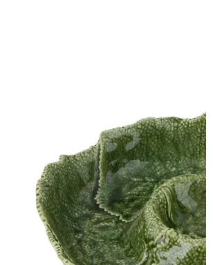 Bordallo Pinheiro Cinerária glazed appetizer plate - Green - サムネイル2