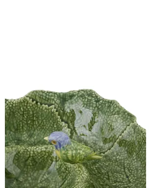 Bordallo Pinheiro Cinerária glazed appetizer plate - Green - サムネイル3