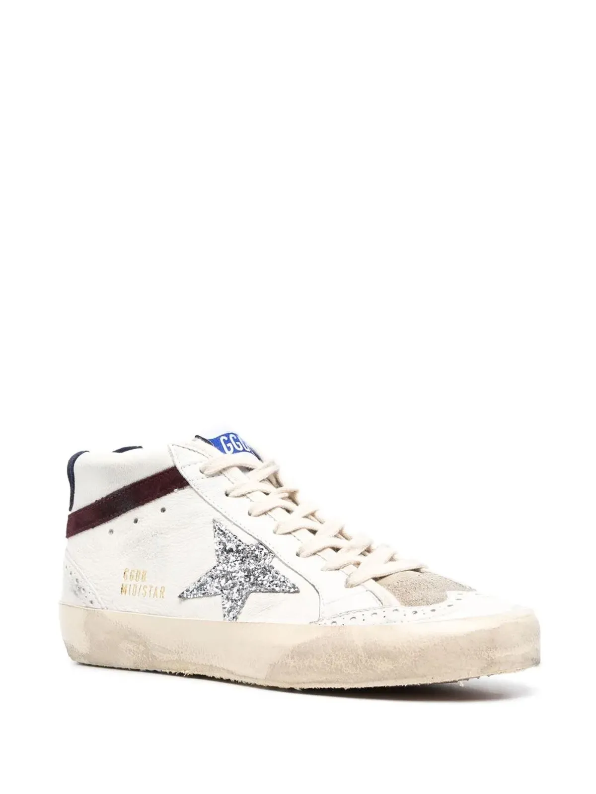 Golden Goose ミッドスター レザー スニーカー - White - 画像2