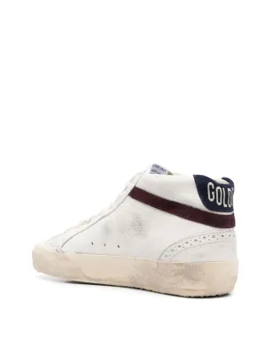Golden Goose ミッドスター レザー スニーカー - White - サムネイル3