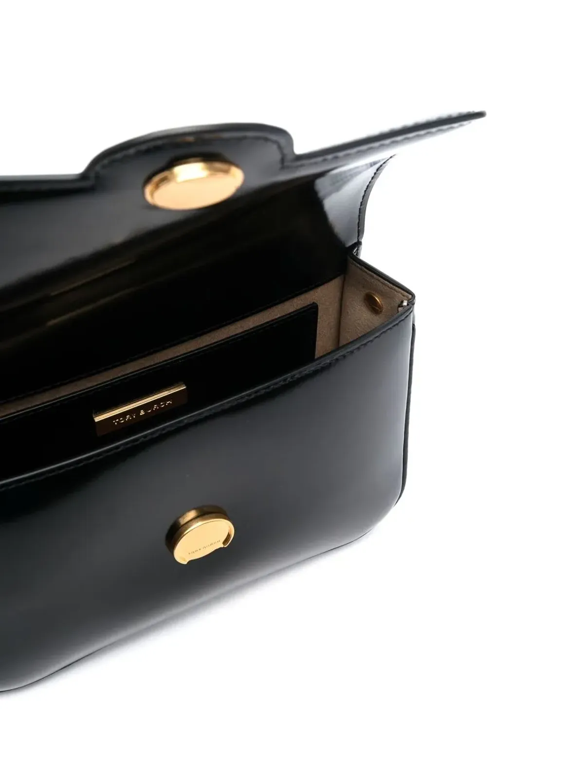 Tory Burch ロゴプレート付きクロスボディバッグ - 画像5