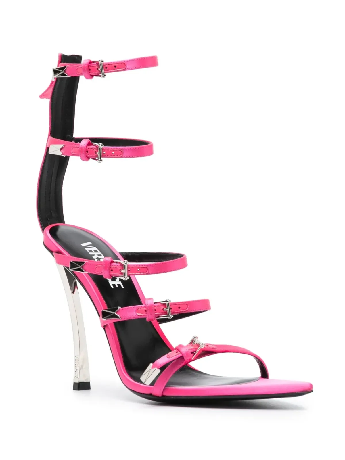 Versace ピンポイント ストラップサンダル - 画像2