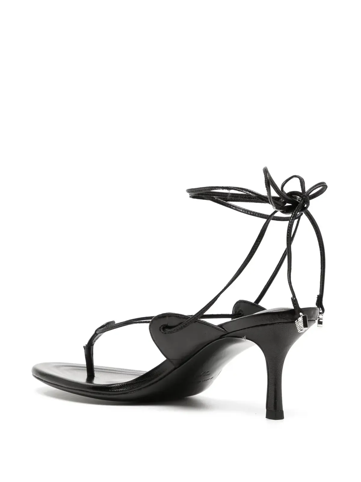 Alexander Wang アンクルストラップ付き ローヒール サンダル - 画像3