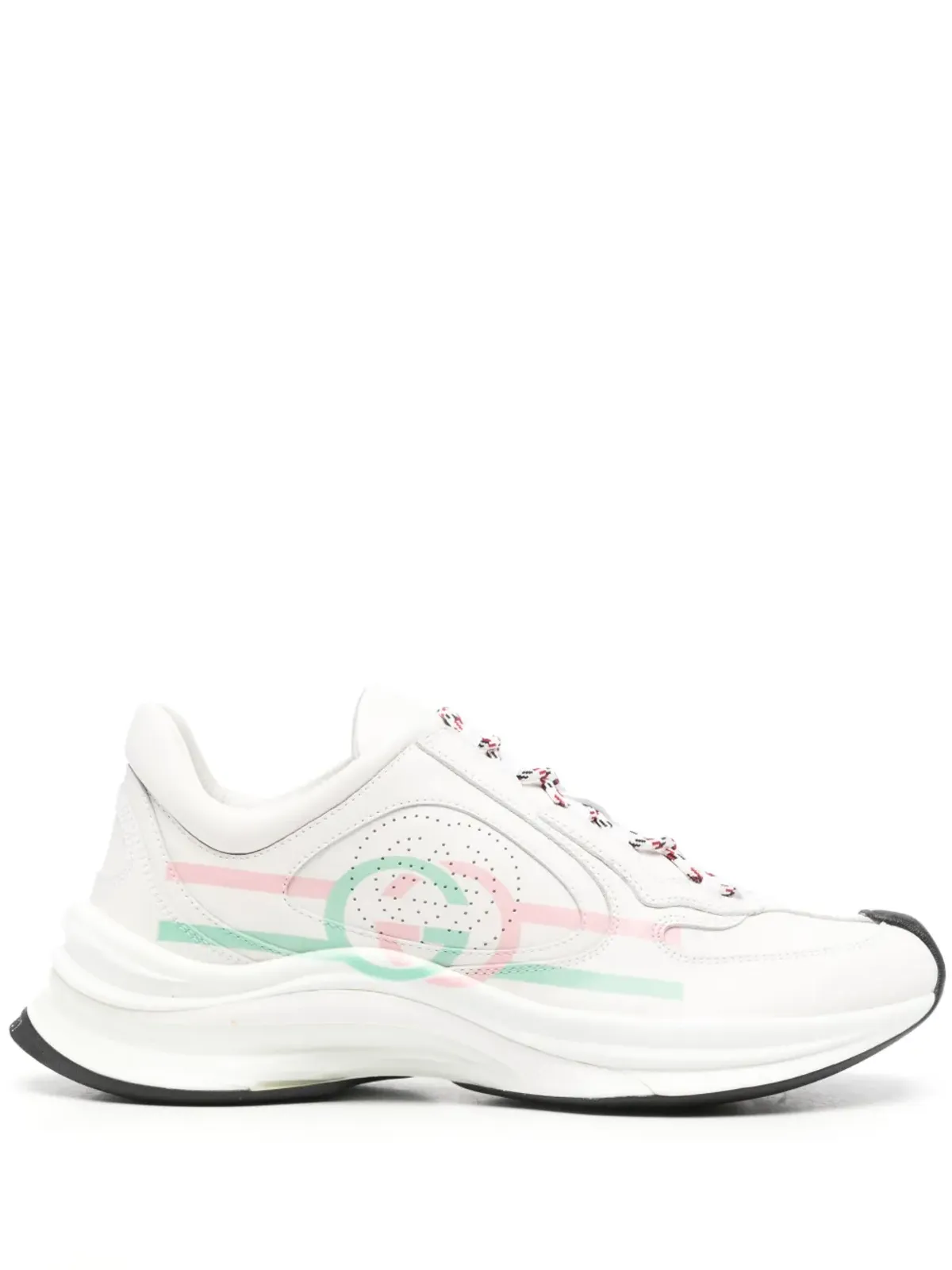 Gucci Run sneakers - White - 画像1