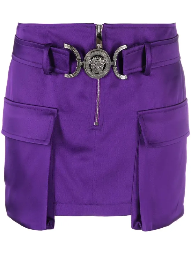 VERSACE Versace メデューサヘッドモチーフ ミニスカートの商品画像