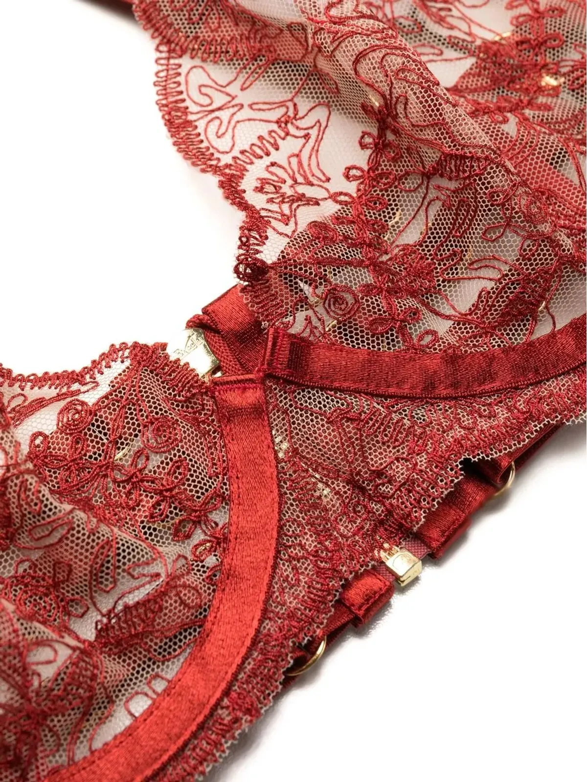 Bordelle Cymatic plunge wire bra - 画像3