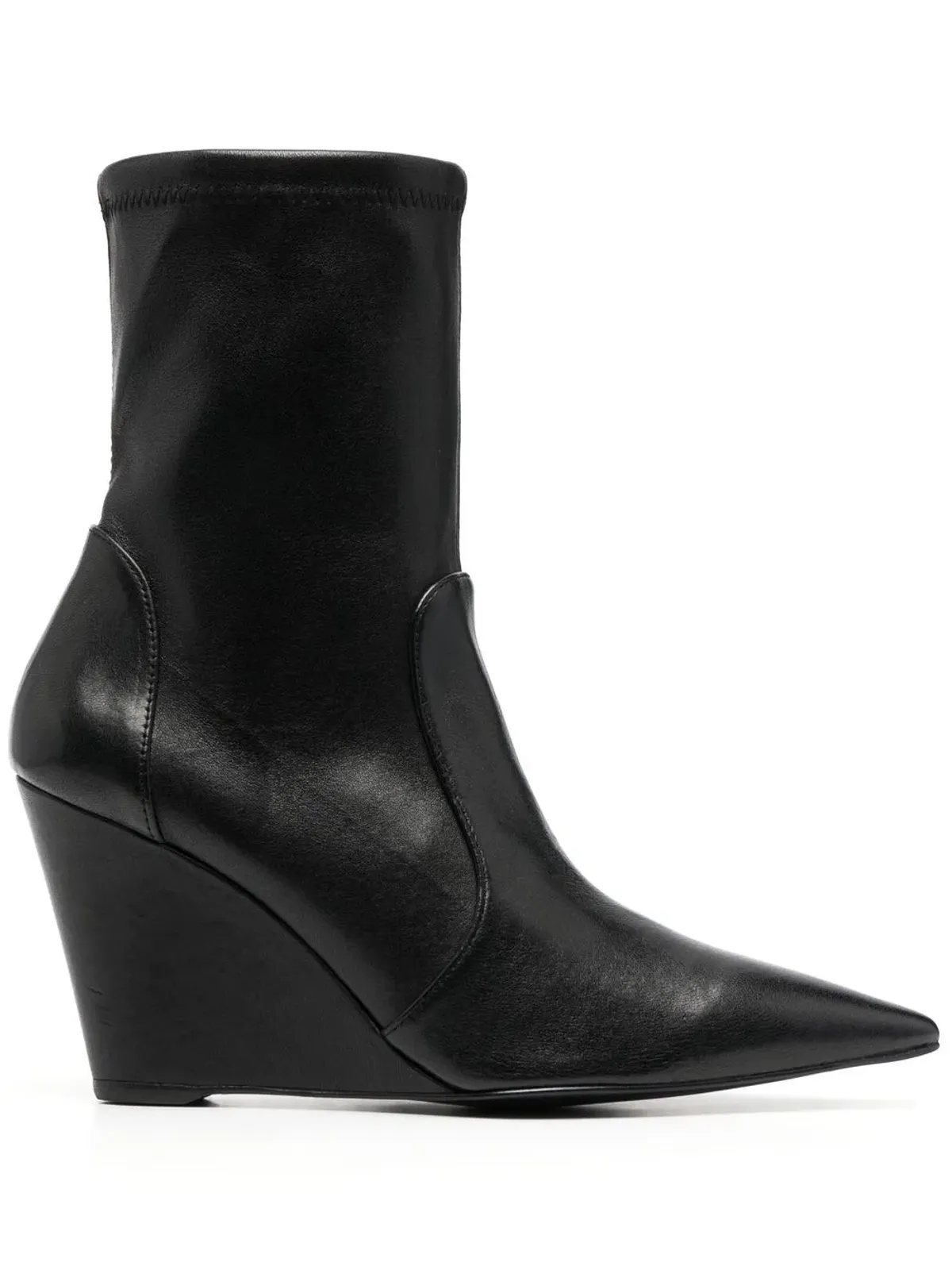 Stuart Weitzman ポインテッドトゥ ウェッジ ブーツ - 画像1