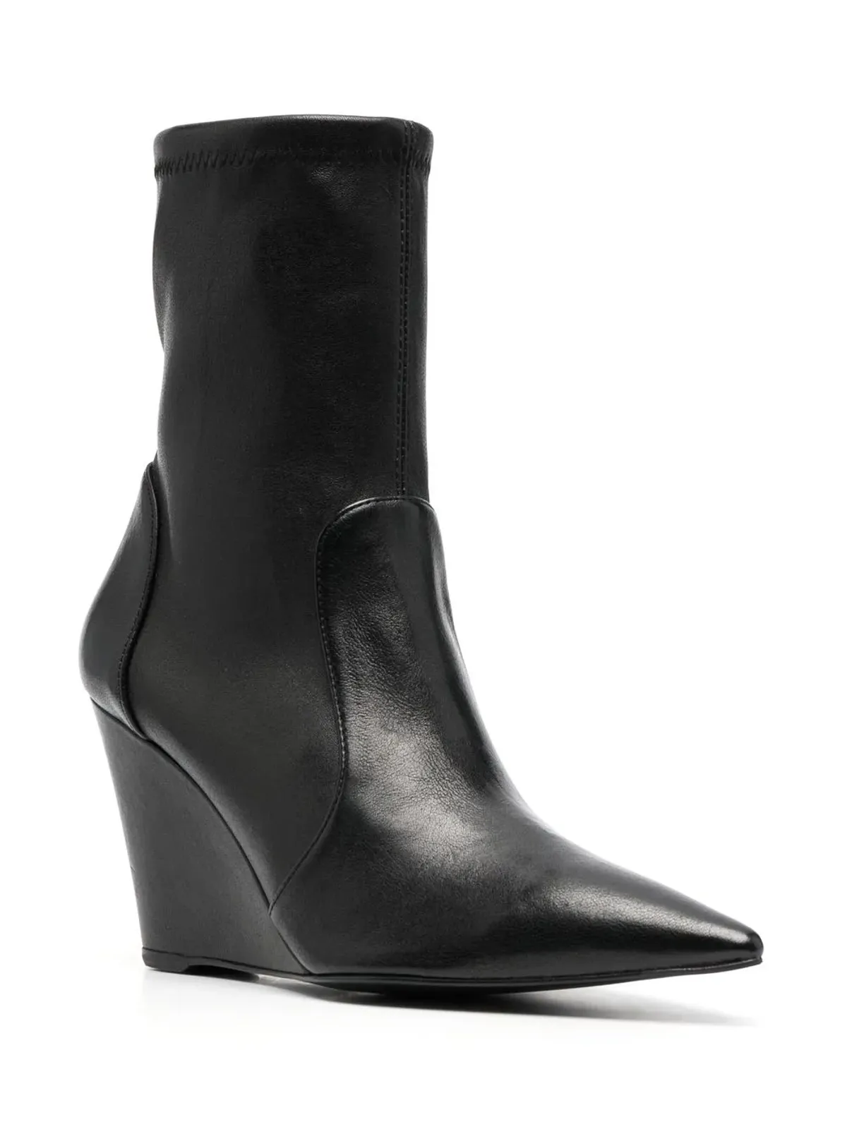 Stuart Weitzman ポインテッドトゥ ウェッジ ブーツ - 画像2