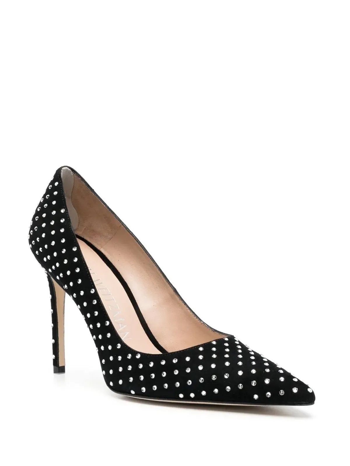 Stuart Weitzman クリスタル装飾パンプス - 画像2