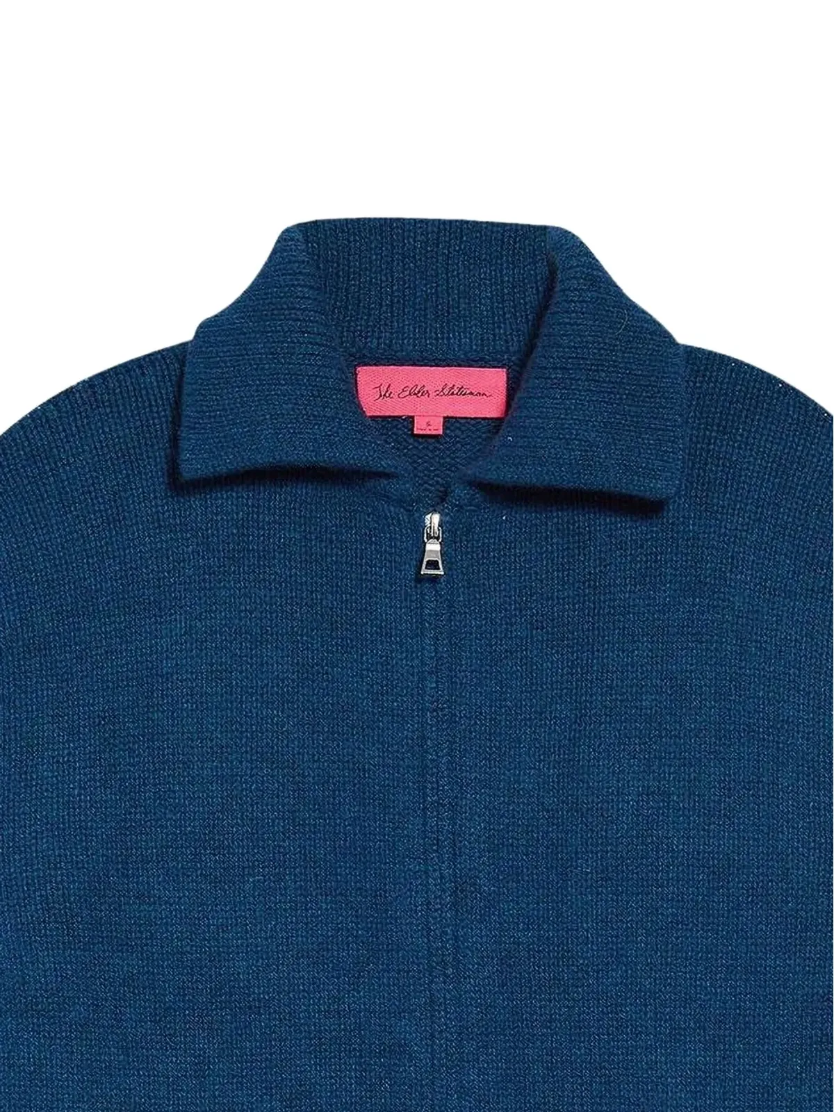 The Elder Statesman ジップアップカーディガン - ブルー - 画像2