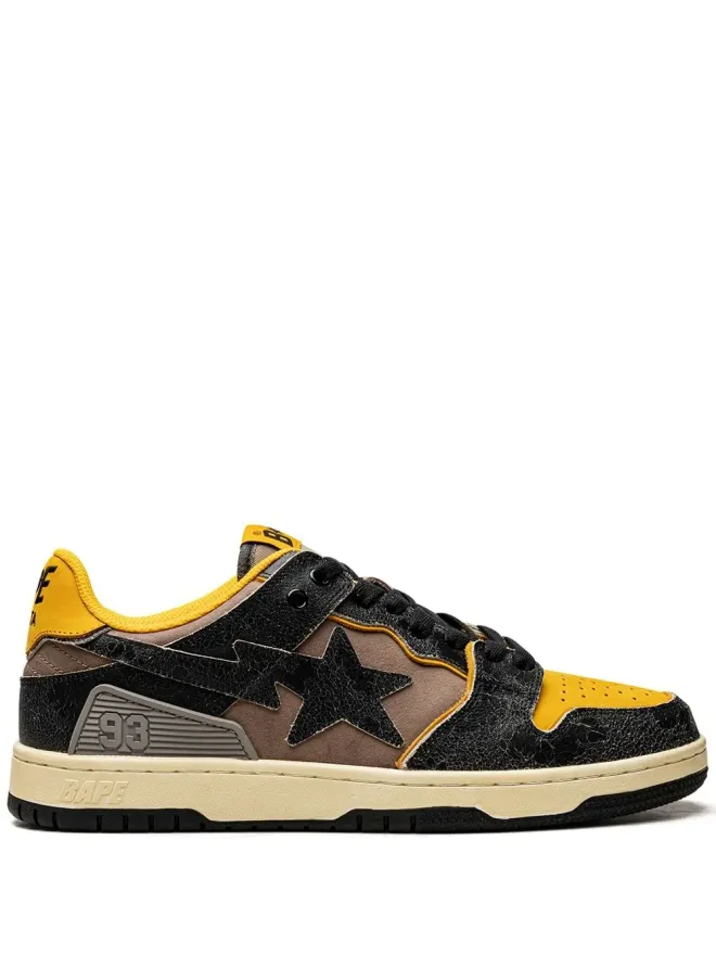 A BATHING APE® A BATHING APE® SK8 STA #5 M1 イエロー スニーカーの商品画像