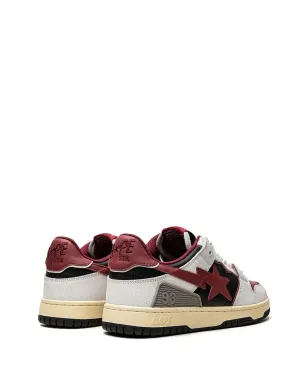 A BATHING APE® SK8 STA #4 ロー・トップスニーカー レッド - サムネイル3