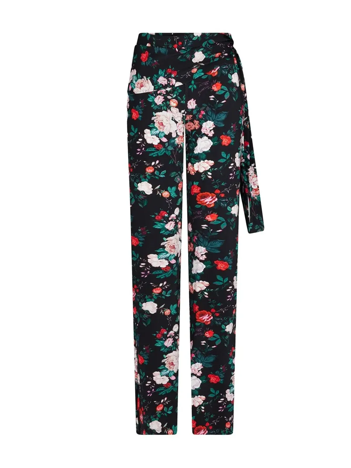 Rabanne 花柄プリントストレートパンツ - 画像4