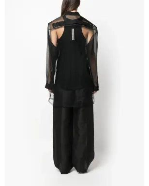Rick Owens ユーティリティ・シースルーシャツ - サムネイル4
