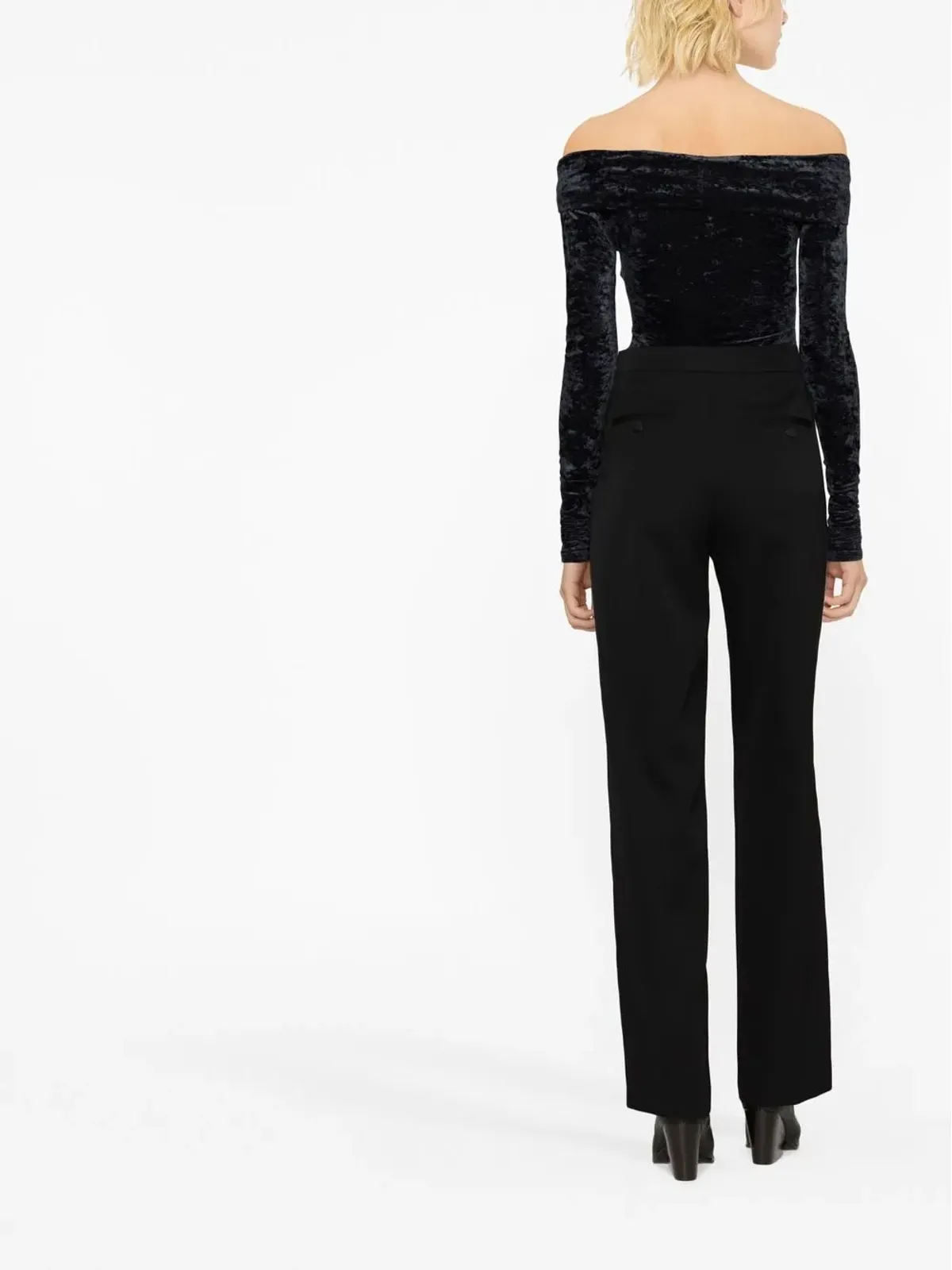 ISABEL MARANT Scarly テーラードパンツ - ブラック - 画像4