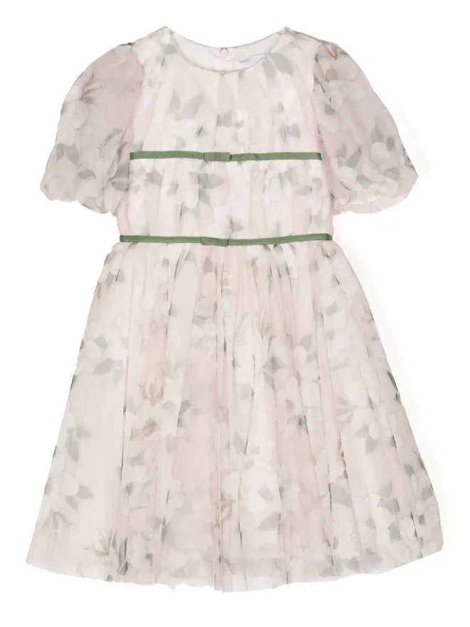 Monnalisa Monnalisa 花柄プリーツドレスの商品画像