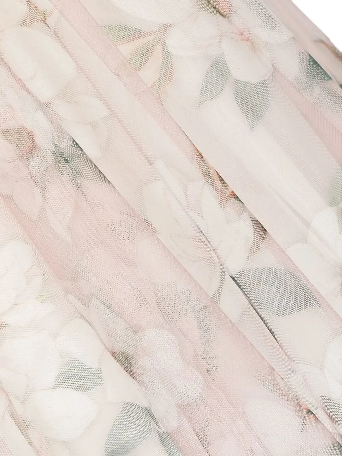 Monnalisa 花柄プリーツドレス - 画像3