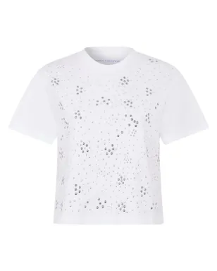 Rabanne スタッズ付き クルーネック Tシャツ - サムネイル1