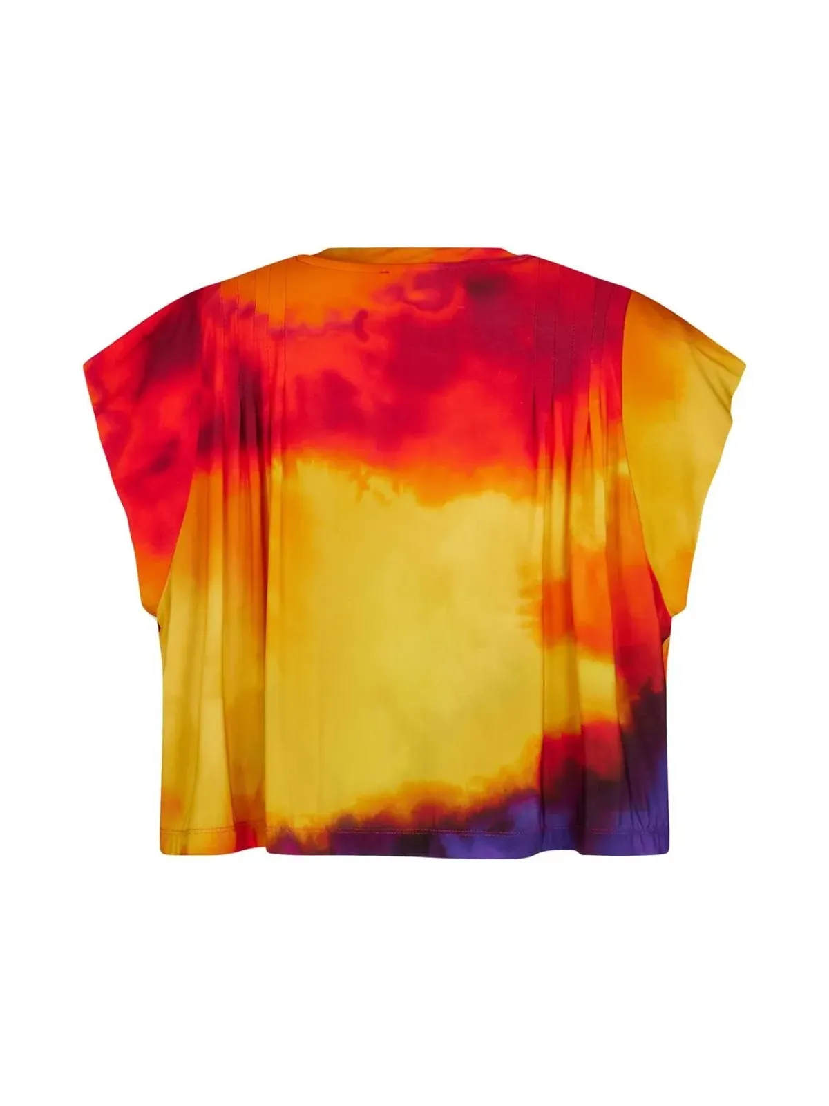 Rabanne タイダイ柄 クルーネック Tシャツ - オレンジ - 画像2