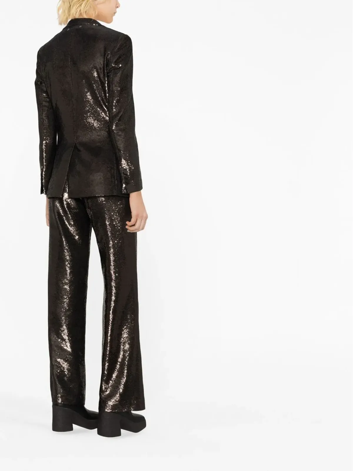 Golden Goose スパンコール付きシングルブレストブレザー - 画像3