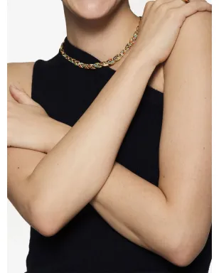 Susan Caplan Vintage 1990s D'Orlan クリスタル装飾ネックレス - サムネイル2