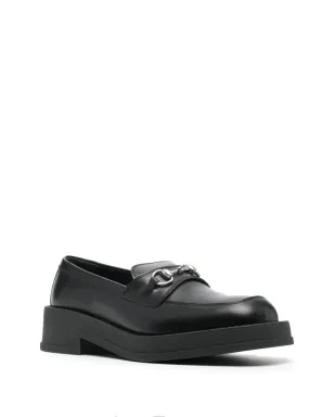 Gucci Horsebit square-toe loafers - Black - サムネイル2