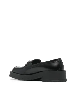 Gucci Horsebit square-toe loafers - Black - サムネイル3