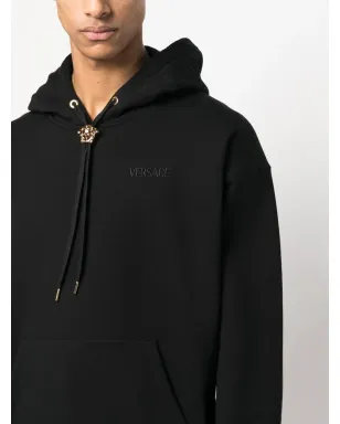 Versace La Medusa コットン フード付きパーカー - サムネイル5