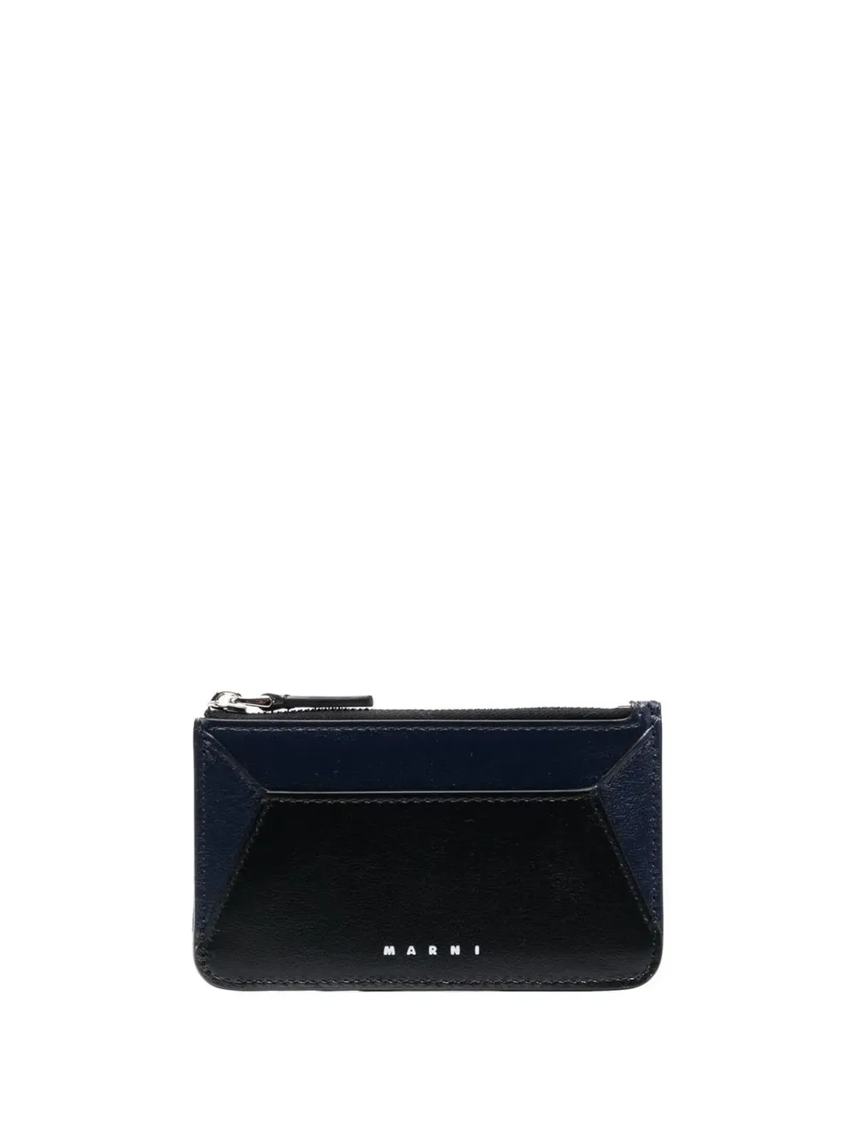 Marni ロゴプリント レザー カードホルダー - 画像1