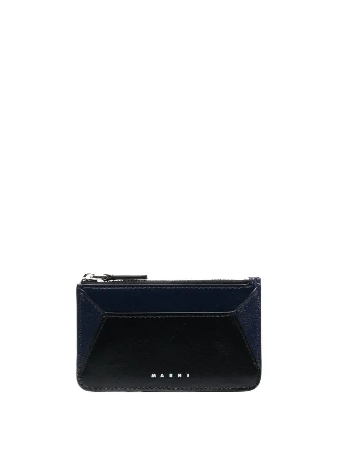 Marni Marni ロゴプリント レザー カードホルダーの商品画像