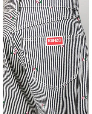 Kenzo 花柄プリントストレートジーンズ - サムネイル5