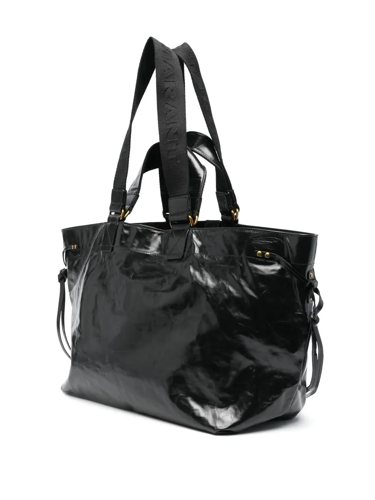 ISABEL MARANT Wardy crinkled-finish トートバッグ - 画像3