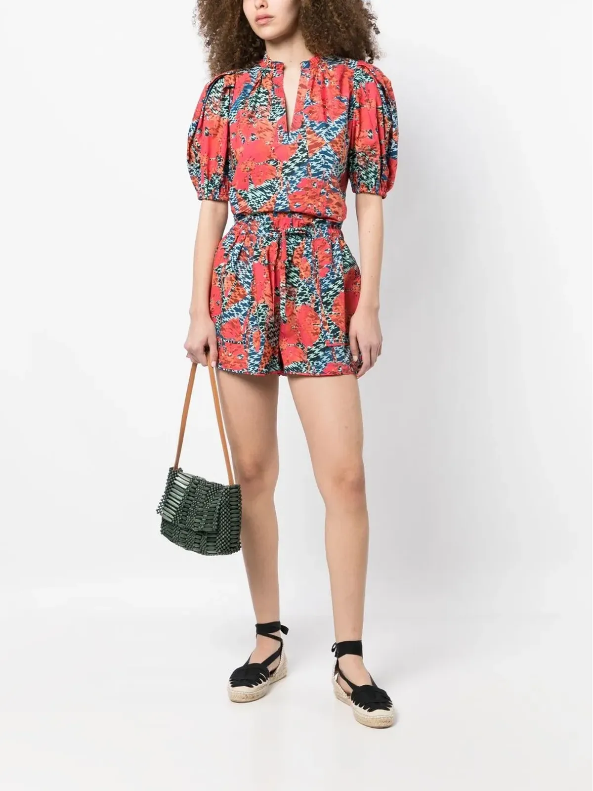 Ulla Johnson Edlyn ハイウエスト・ミニショーツ - 画像2