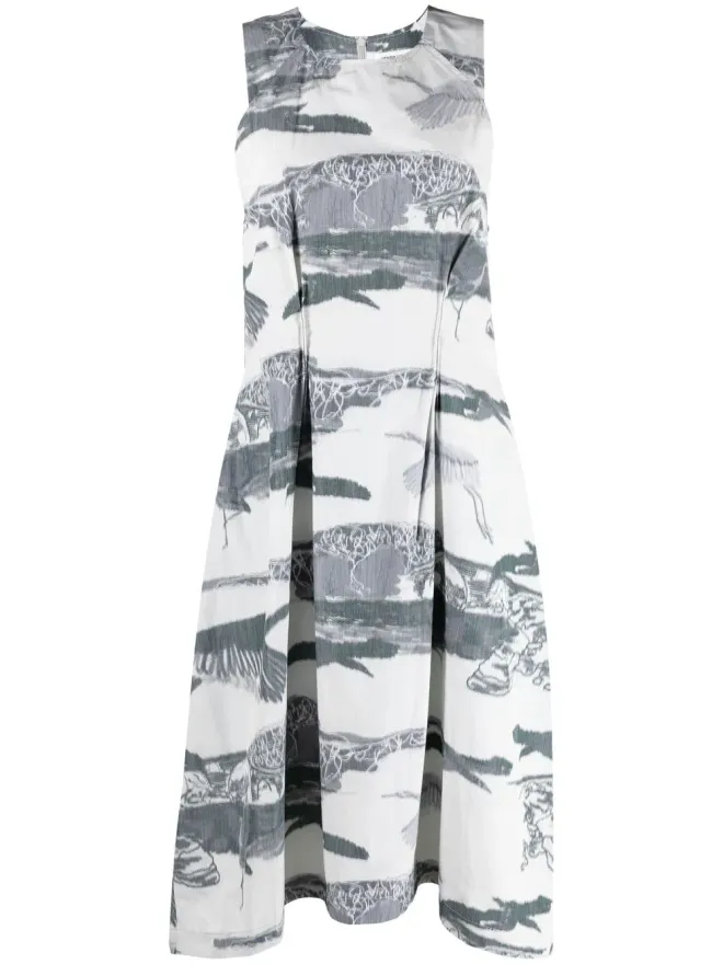 Henrik Vibskov Henrik Vibskov New Free midi dress - Whiteの商品画像