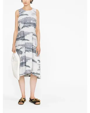 Henrik Vibskov New Free midi dress - White - サムネイル2