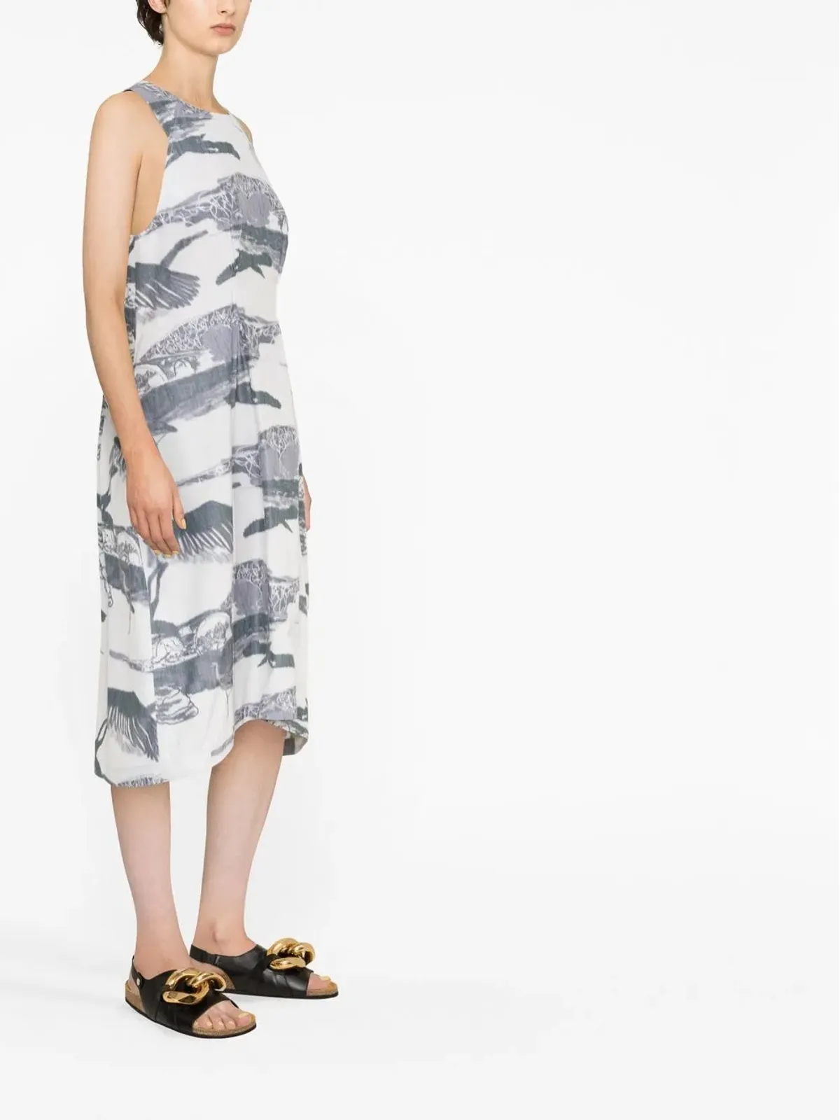 Henrik Vibskov New Free midi dress - White - 画像3