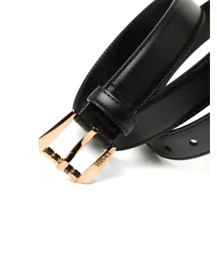 Versace ロゴ刻印 レザーベルト - サムネイル2