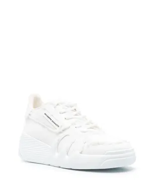 Giuseppe Zanotti タロン frayed-trim スニーカー - サムネイル2