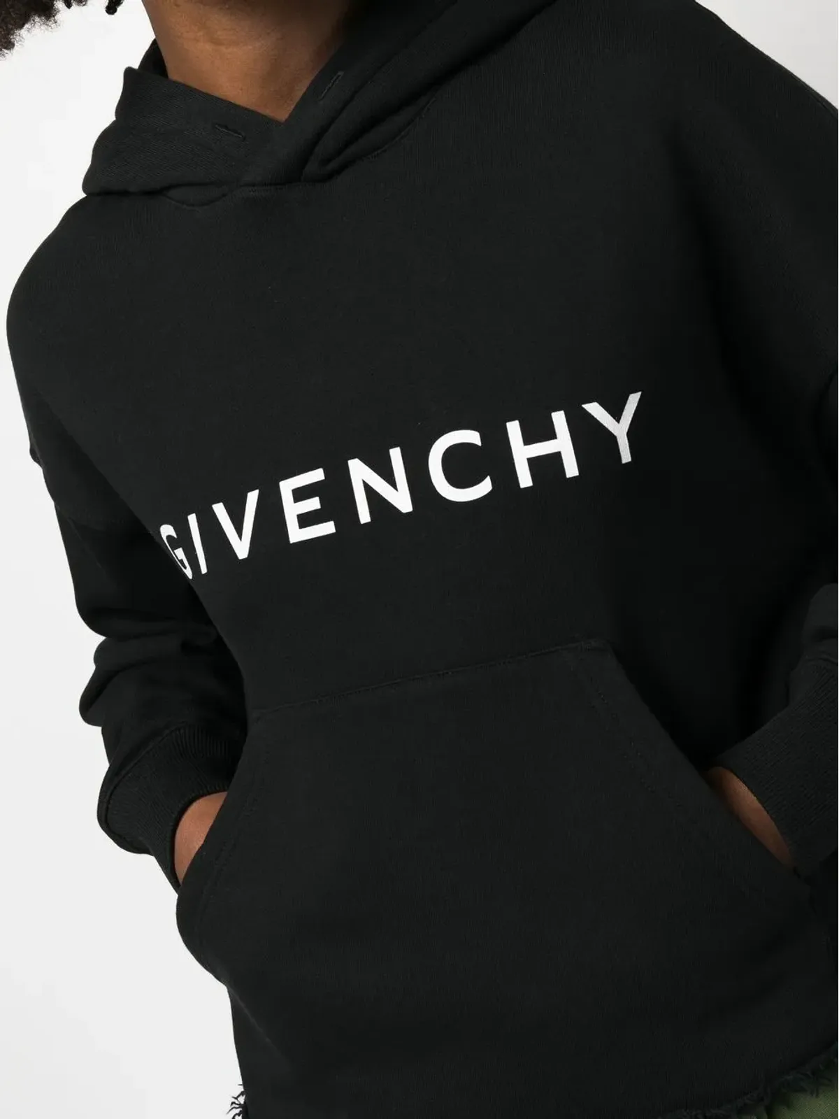 Givenchy コットン ロゴプリント フーディー - 画像5