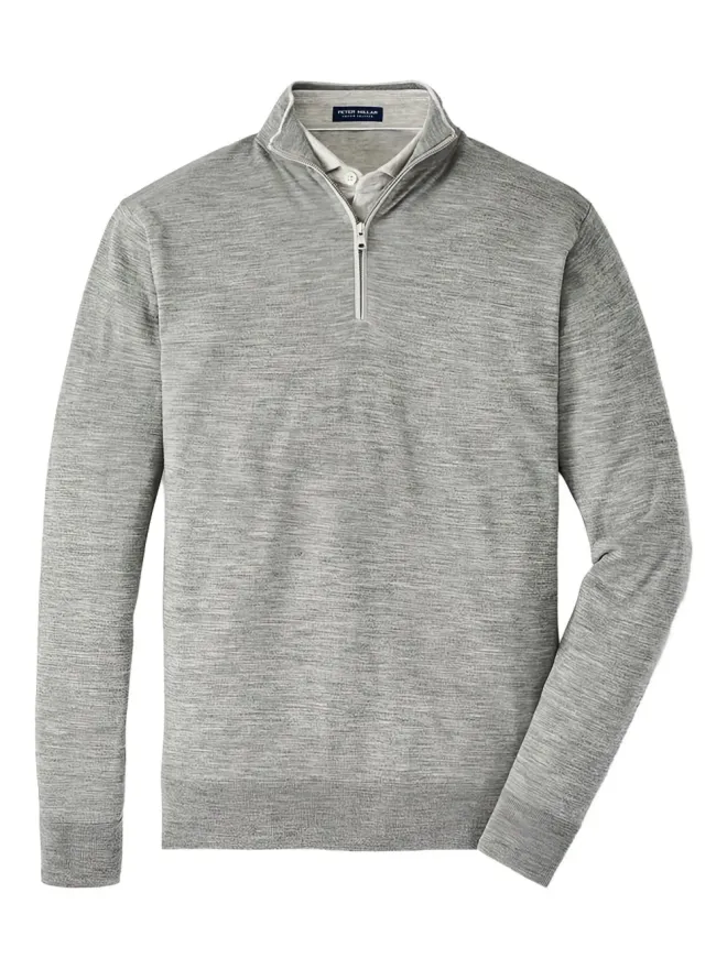 Peter Millar Peter Millar グレーのハーフジップセーターの商品画像