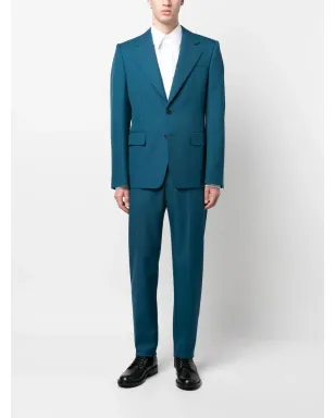 Alexander McQueen テーラード テーパードパンツ - ブルー - サムネイル2