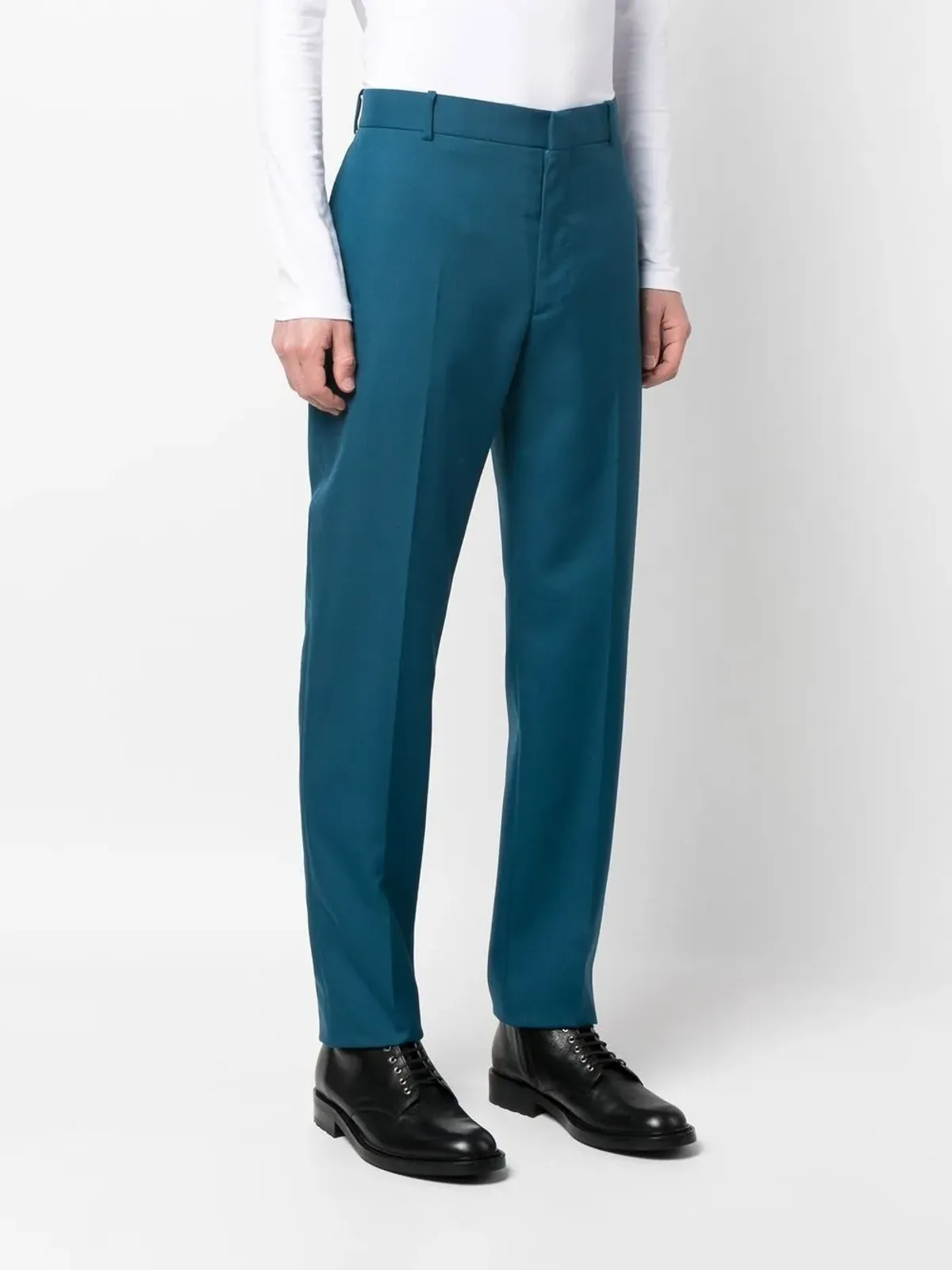 Alexander McQueen テーラード テーパードパンツ - ブルー - 画像3
