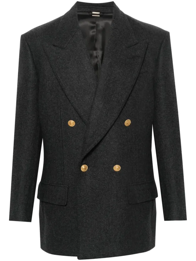 Gucci Gucci ウールカシミヤ ダブルブレストジャケットの商品画像
