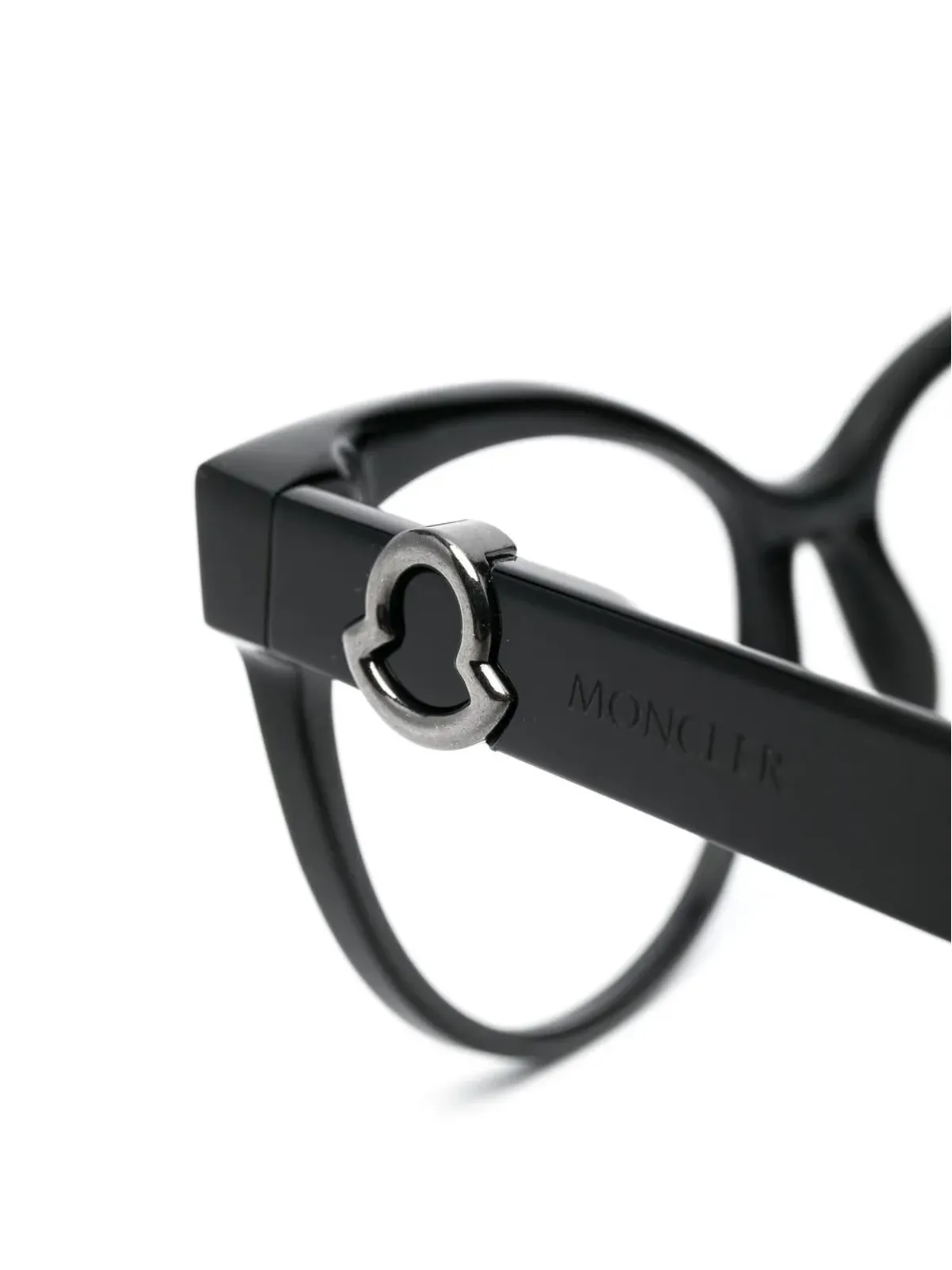 Moncler Eyewear ラウンドフレーム眼鏡 - 画像3