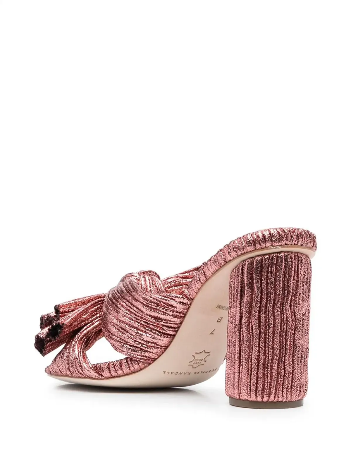 Loeffler Randall ペニーサンダル - ピンク - 画像3