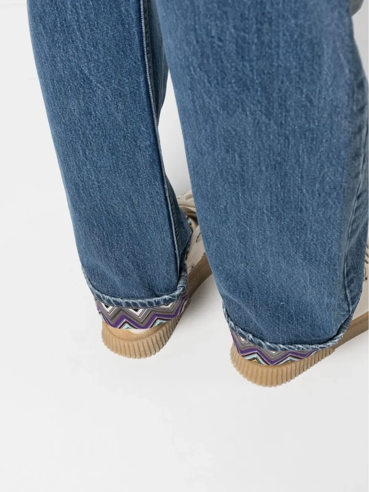 Missoni stonewashed denim jeans - Blue - 画像5