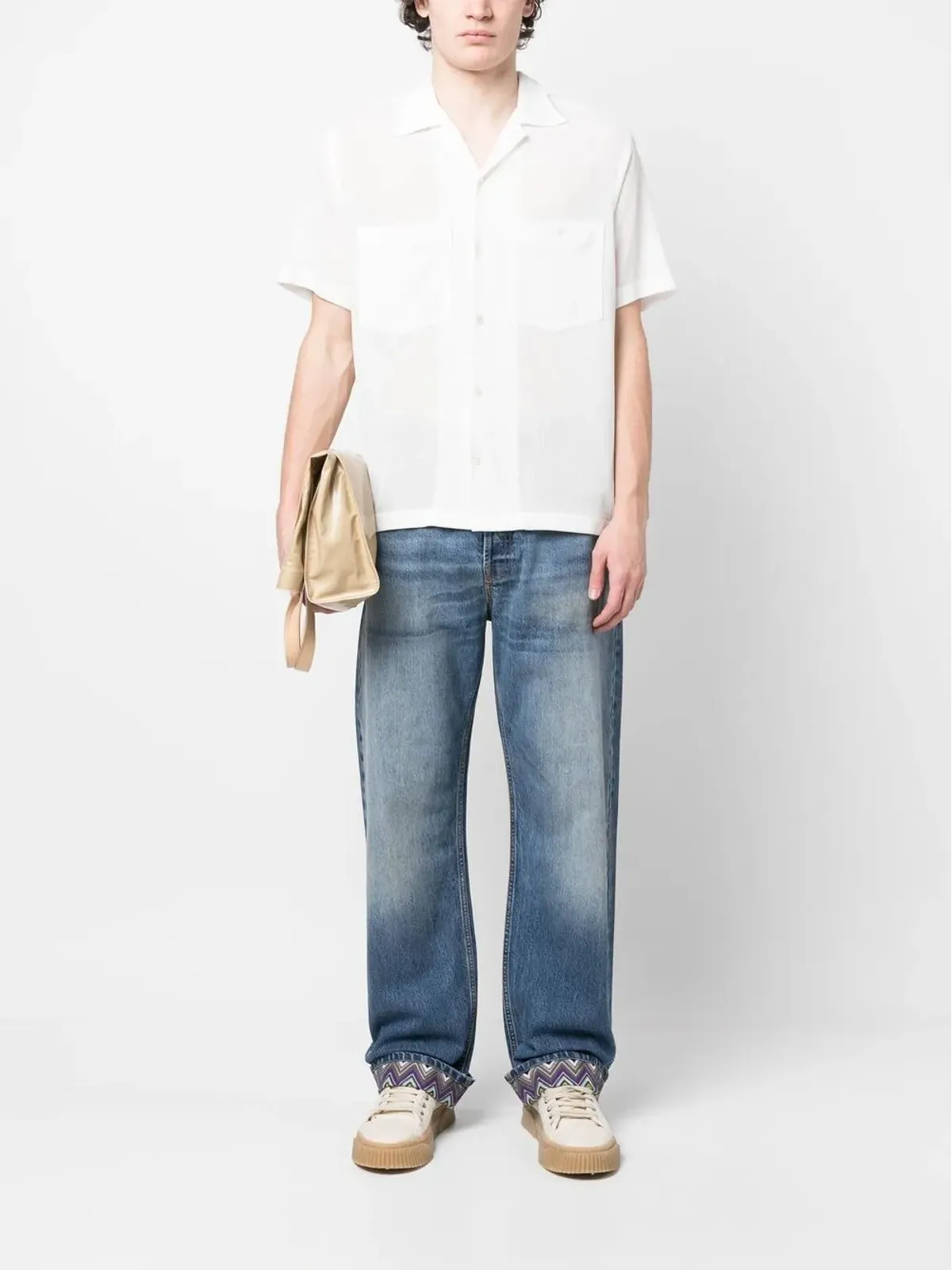 Missoni stonewashed denim jeans - Blue - 画像2