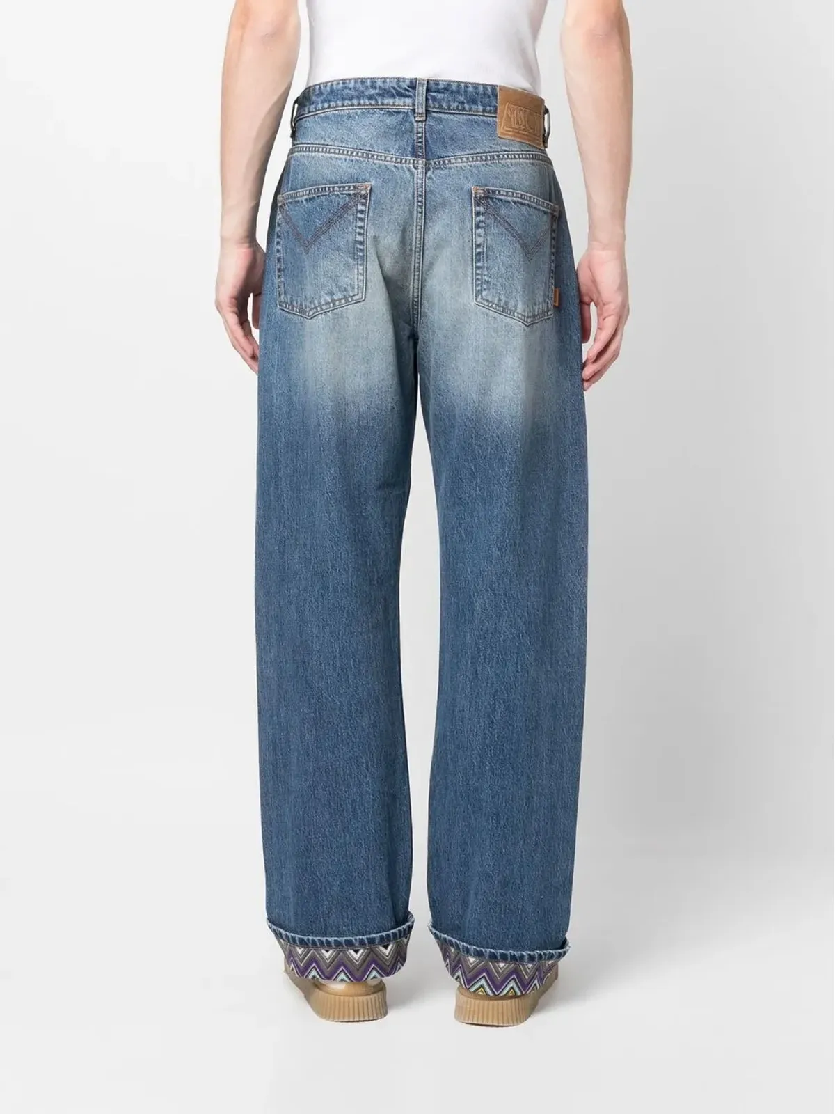 Missoni stonewashed denim jeans - Blue - 画像4